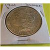 Image 1 : 1902 S Rim Damage Better Date Morgan Dollar