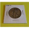 Image 1 : 1938 D Better Date Wlaking Liberty Half Dollar