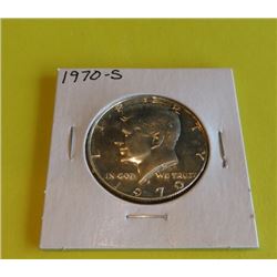 1970 S BU Kennedy Half Dollar