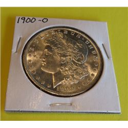 1900 O BU Grade Morgan Silver Dollar