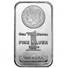 Image 1 : 1 oz Morgan Design Silver Bar