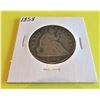 Image 1 : 1858 Seated Liberty Half Dollar