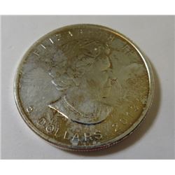 2013 Bison Canadian Silver Maple Leaf