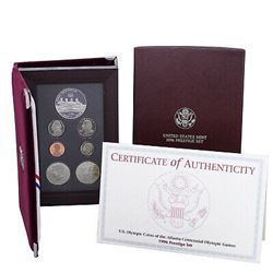 RARE 1996 Prestige proof Set in OMB