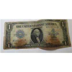 1923 Horseblanket Size $1 Silver Certificate