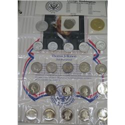Complete Presidential Proof Coin Set in Portfolio