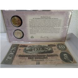 Civil War Era Collectible Coin and Currency