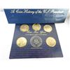 Image 2 : 5 pcs. Brass Medals Historical in Folder