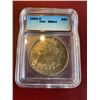 Image 1 : 1884 O MS 64 ICG Toned Morgan