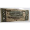 Image 1 : 1864 $10 Confederate Currency RARE!