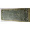 Image 2 : 1864 $10 Confederate Currency RARE!