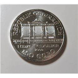 2009 Austrian Philharmonic Silver ROund 1 oz.