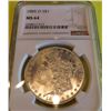 Image 1 : 1885 o MS 64 NGC Morgan Silver Dollar