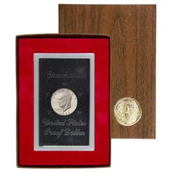 1971 S Borwn Ike Silver in OMB