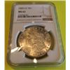 Image 1 : 1885 Carson City MS 63 NGC Morgan Dollar