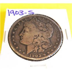 1903 S Better Date Morgan Silver Dollar