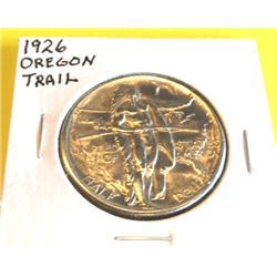 1926 Oregon Trail  BU Grade Commemorative Half