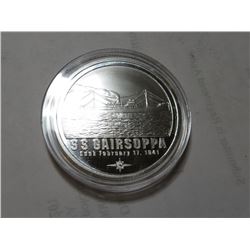 RARE 1 oz. Gairsoppa Shipwreck Silver Round