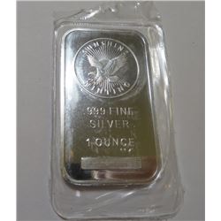 1 oz Sunshine Silver Bar