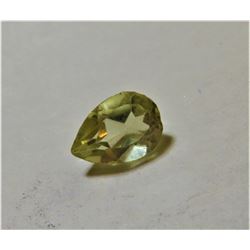 1 ct Pear Shape Natural Lemon Quartz Gemstone