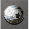 Image 2 : 1 oz Buffalo Design Silver Round - .999 Pure
