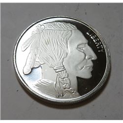 1 oz Silver Buffalo Design Round -. 999 pure