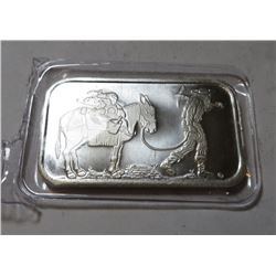 1 oz. Prospector Design Silver Bar -.999