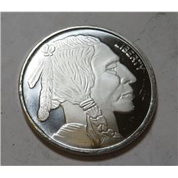 1 oz. Buffalo Design Silver Round .999 Pure