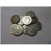 Image 1 : 10 pcs Franklin Half Dollars 90% Silver