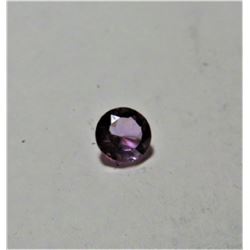 1 ct. Natural Round Brilliant Amethyst Gemstone