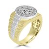 Image 1 : 1/4 ct. Natural Diamond Ring - Rolex Style - 10kYG