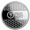 Image 1 : 1 oz. Silver Round 9Fine Honeycomb Design