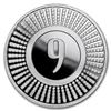 Image 1 : 1 oz. 9Fine Mint Silver Round - Radial