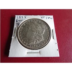 1878 REV 79 XF Au Morgan Silver Dollar