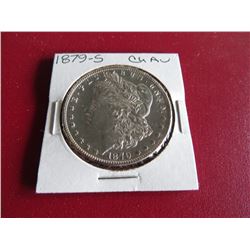 1879 s CH AU Grade Morgan Silver Dollar