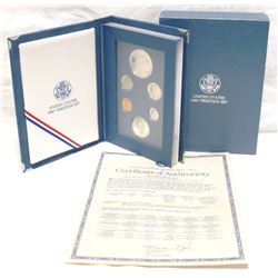 1987 Prestige Proof Set in OMB