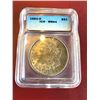 Image 1 : 1884 O MS 64 ICG Toned Morgan