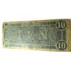 Image 2 : 1864 $10 Confederate Currency RARE!