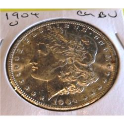 1904 O CH BU Morgan Silver Dollar