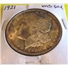 Image 1 : 1921 MS 64 Morgan Silver Dollar