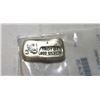 Image 1 : 1 oz Drop Poured Crossbones Silver Bar
