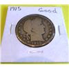 Image 1 : 1915 Good Grade Barber Half Dollar