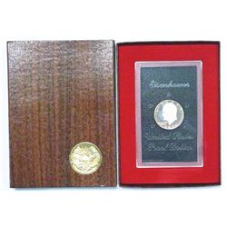1974 S Brown Ike Dollar in OMB