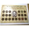Image 1 : 1939-58 Lincoln Cent Set in Cardboard Display