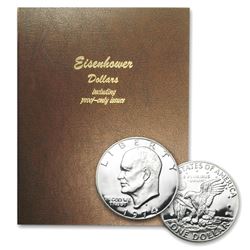 32 pc. Ike Dollar Set in Dansco w/ Proofs
