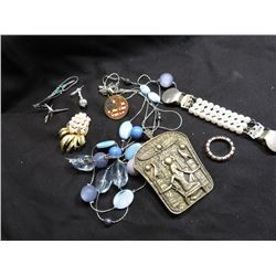 Group of Costume Estate Jewelry