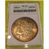 Image 1 : 1898 MS 62 ANACS Toned Morgan Dollar