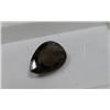 Image 1 : 19.20 ct. Natural Pear Shape Smokey Quartz