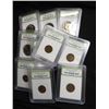 Image 1 : 10 pcs.  Coin Collection - 5 Halves - 5 Wheats -