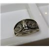 Image 2 : Sterling Silver Eagle Design Ring